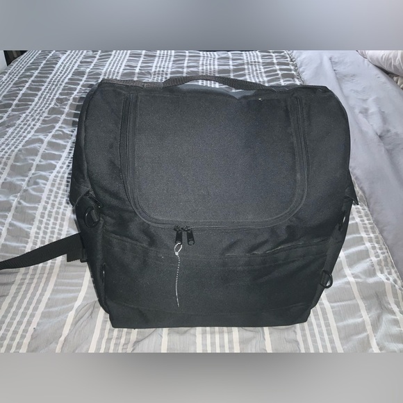 Harley Davidson SAC Sissy Bar Backrest Touring Bag Large Motorcycle Luggage. - Picture 1 of 10